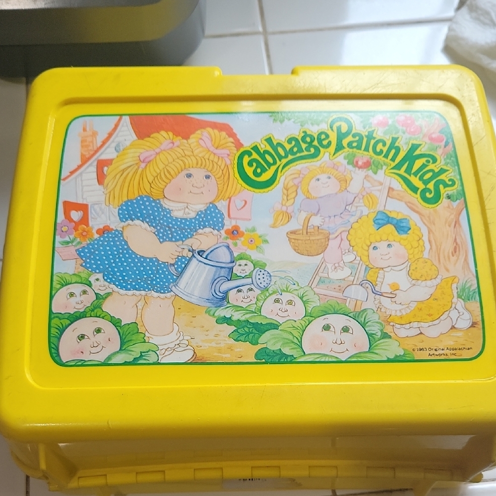 Yellow Toy Box